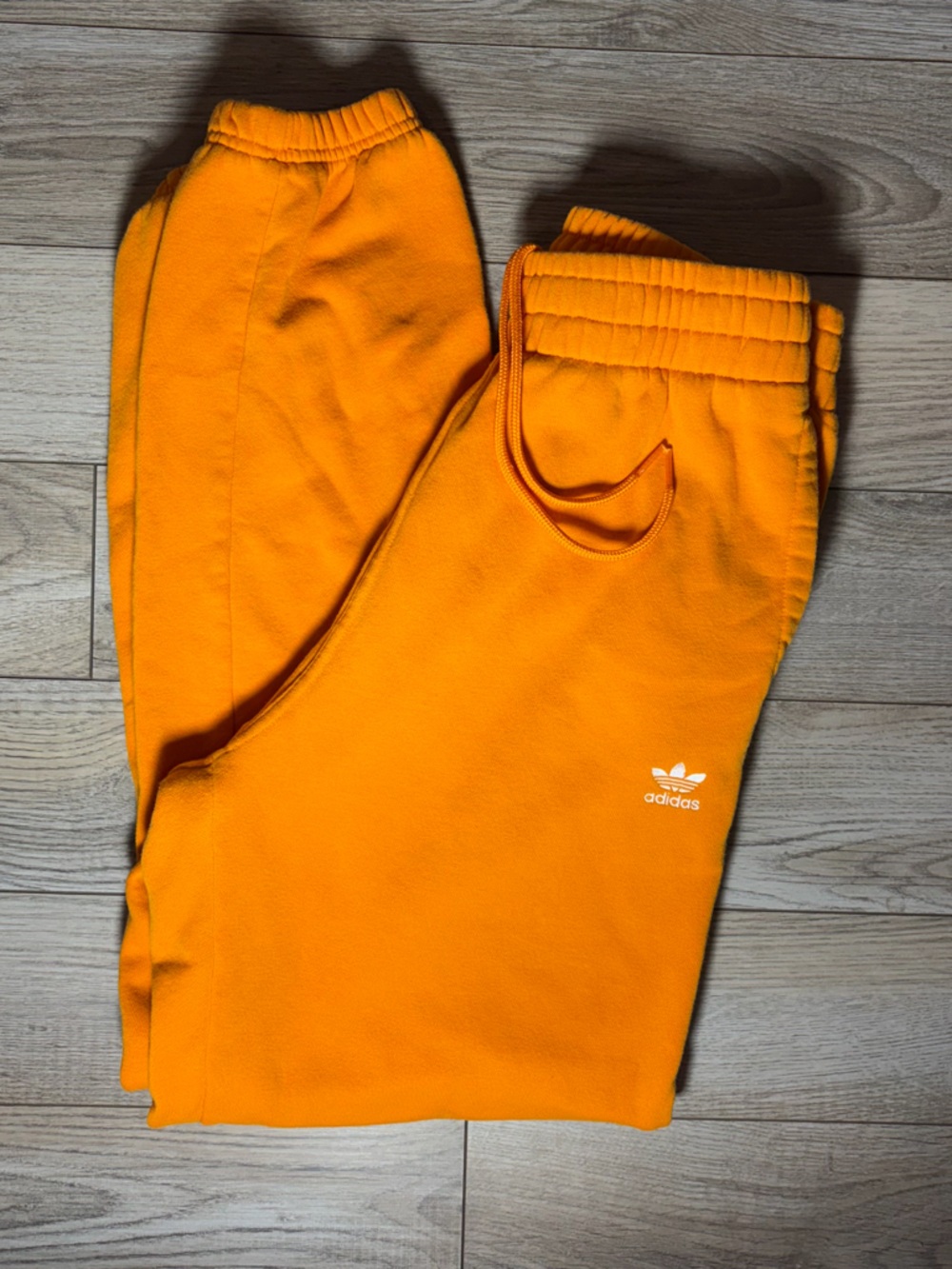 adidas Orange Trefoil Joggers